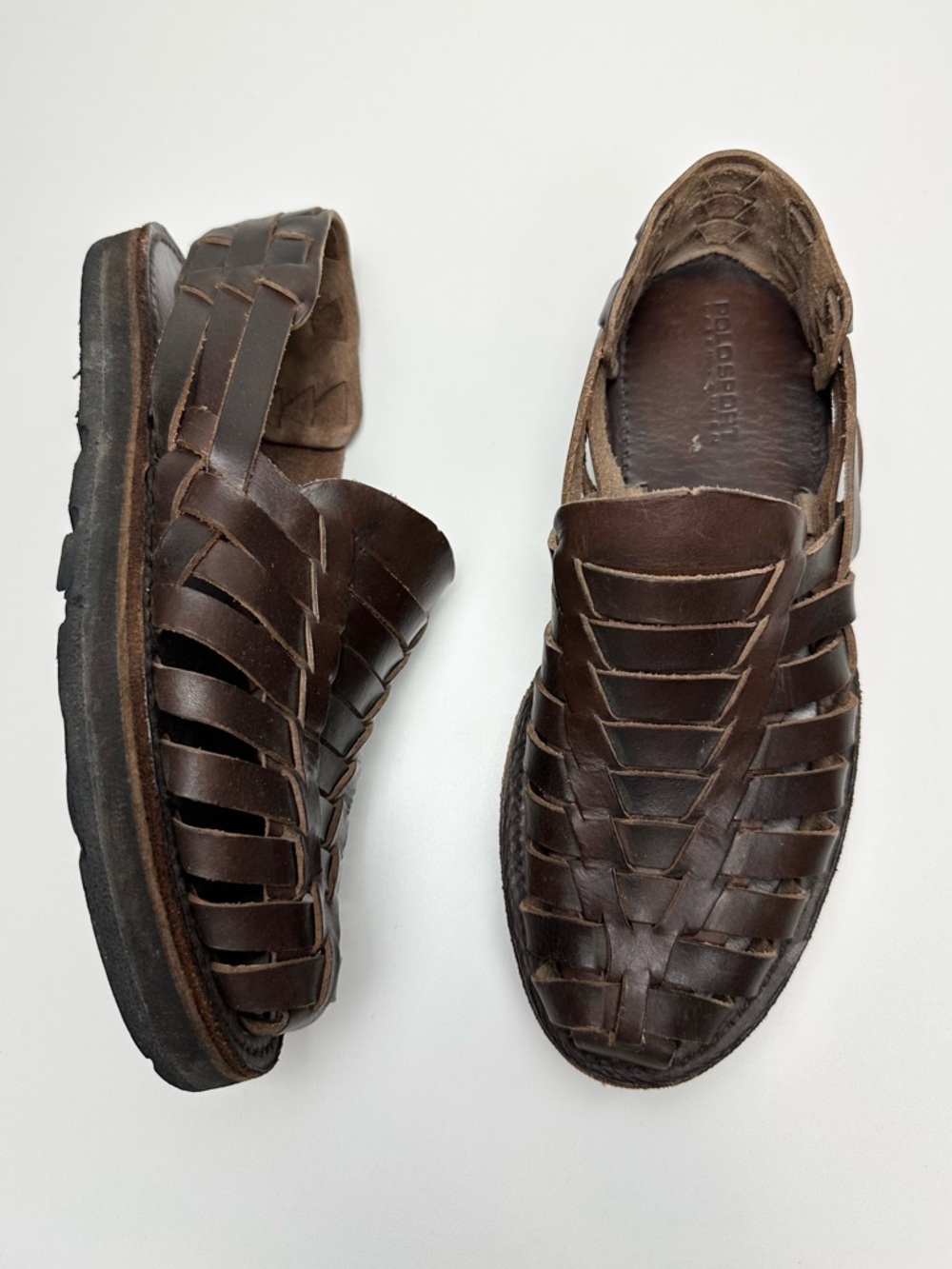 Polo Sport Leather Fisherman Sandals